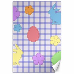 Easter Patches  Canvas 20  X 30   by Valentinaart