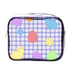 Easter Patches  Mini Toiletries Bags by Valentinaart