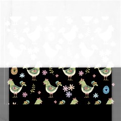 Easter Pattern Rectangular Jigsaw Puzzl by Valentinaart