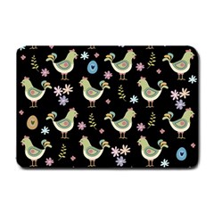 Easter Pattern Small Doormat  by Valentinaart