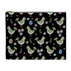 Easter Pattern Cosmetic Bag (xl)