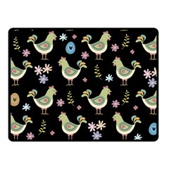 Easter Pattern Fleece Blanket (small) by Valentinaart