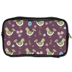 Easter Pattern Toiletries Bags 2-side by Valentinaart