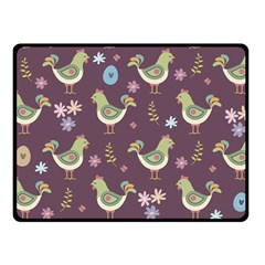 Easter Pattern Fleece Blanket (small) by Valentinaart