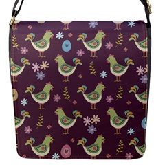 Easter Pattern Flap Messenger Bag (s) by Valentinaart