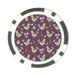 Easter Pattern Poker Chip Card Guard Front