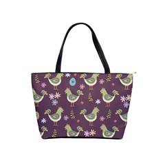 Easter Pattern Shoulder Handbags by Valentinaart