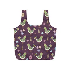 Easter Pattern Full Print Recycle Bags (s)  by Valentinaart