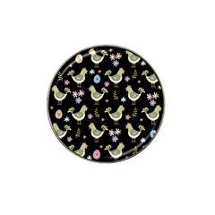 Easter Pattern Hat Clip Ball Marker by Valentinaart