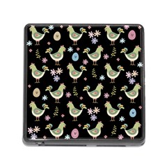 Easter Pattern Memory Card Reader (square) by Valentinaart