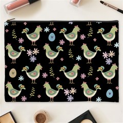 Easter Pattern Cosmetic Bag (xxxl)  by Valentinaart