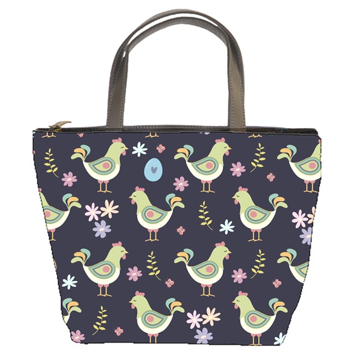 Easter Pattern Bucket Bags