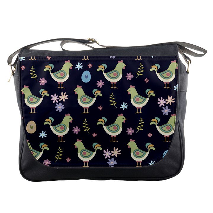 Easter Pattern Messenger Bags