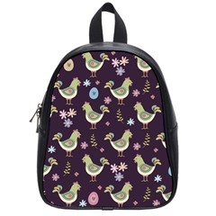 Easter Pattern School Bag (small) by Valentinaart