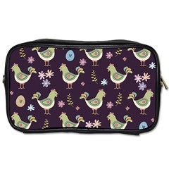 Easter Pattern Toiletries Bags 2-side by Valentinaart