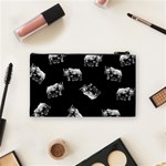 Rhino pattern Cosmetic Bag (Small)  Back