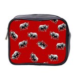 Rhino pattern Mini Toiletries Bag 2-Side Front