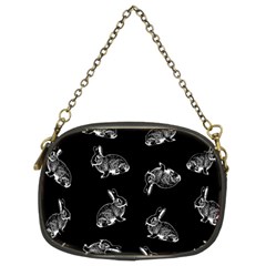 Rabbit Pattern Chain Purses (two Sides)  by Valentinaart