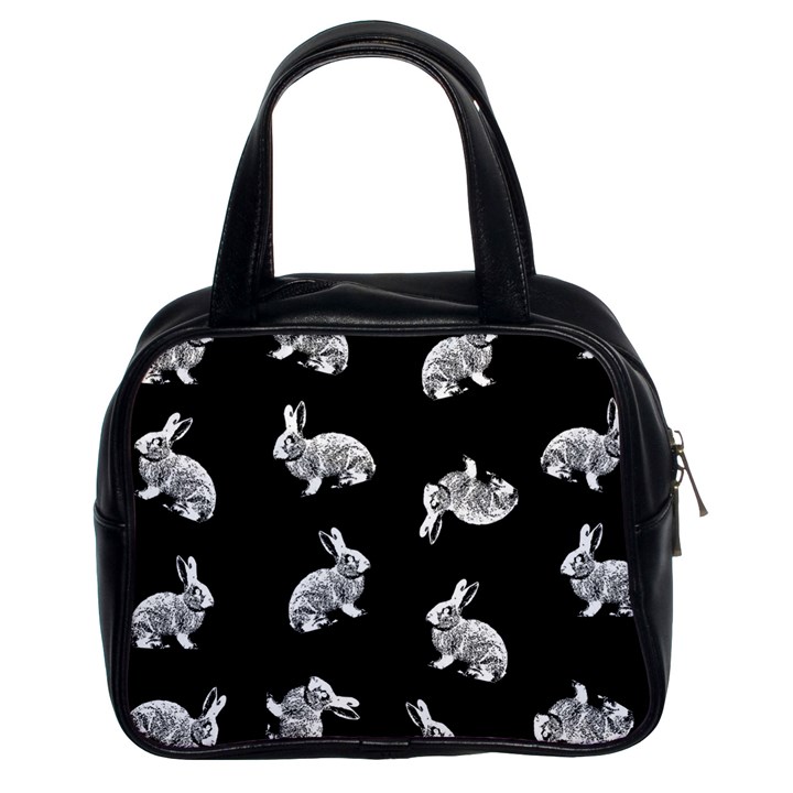 Rabbit pattern Classic Handbags (2 Sides)