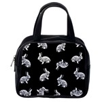 Rabbit pattern Classic Handbags (2 Sides) Back