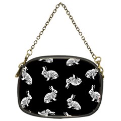 Rabbit Pattern Chain Purses (one Side)  by Valentinaart