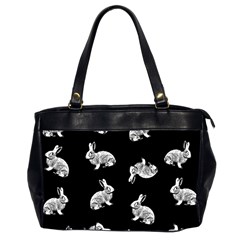 Rabbit pattern Office Handbags (2 Sides) 