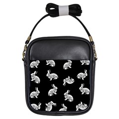 Rabbit pattern Girls Sling Bags