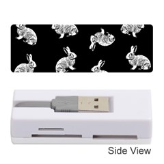 Rabbit Pattern Memory Card Reader (stick)  by Valentinaart