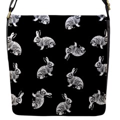 Rabbit pattern Flap Messenger Bag (S)