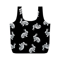 Rabbit pattern Full Print Recycle Bags (M) 