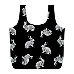 Rabbit pattern Full Print Recycle Bags (L) 