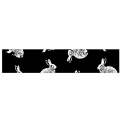 Rabbit pattern Small Flano Scarf