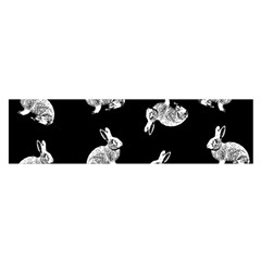 Rabbit pattern Satin Scarf (Oblong)