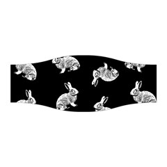 Rabbit Pattern Stretchable Headband by Valentinaart