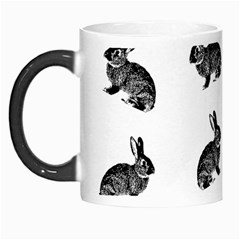 Rabbit Pattern Morph Mugs by Valentinaart