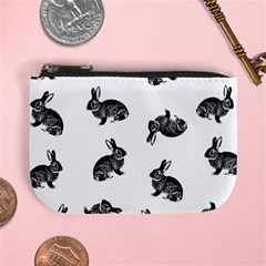 Rabbit Pattern Mini Coin Purses by Valentinaart