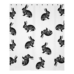 Rabbit Pattern Shower Curtain 60  X 72  (medium)  by Valentinaart