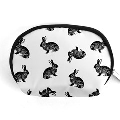 Rabbit Pattern Accessory Pouches (medium)  by Valentinaart