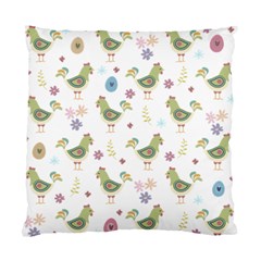 Easter Pattern Standard Cushion Case (two Sides) by Valentinaart