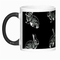 Rabbit Pattern Morph Mugs by Valentinaart