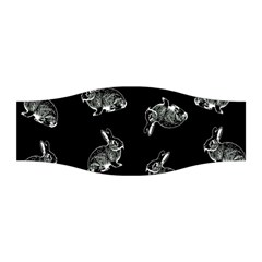 Rabbit Pattern Stretchable Headband by Valentinaart