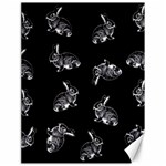 Rabbit pattern Canvas 18  x 24   17.8 x23.08  Canvas - 1