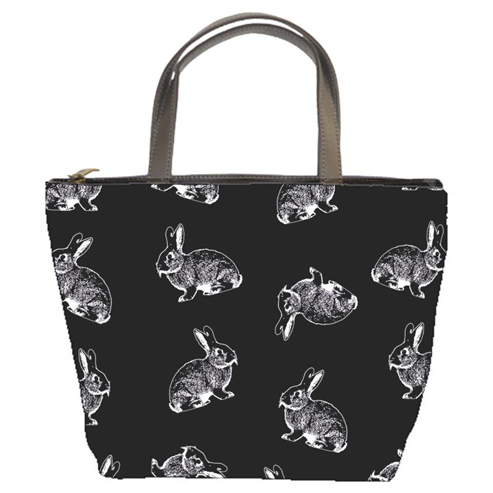 Rabbit pattern Bucket Bags