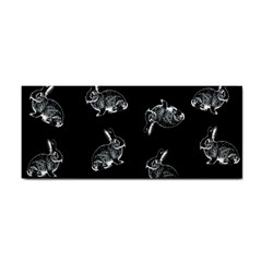 Rabbit Pattern Cosmetic Storage Cases by Valentinaart