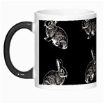 Rabbit pattern Morph Mugs Left