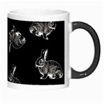 Rabbit pattern Morph Mugs Right