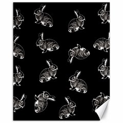 Rabbit pattern Canvas 16  x 20  