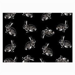 Rabbit pattern Large Glasses Cloth