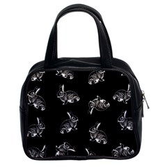 Rabbit pattern Classic Handbags (2 Sides)