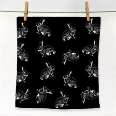 Rabbit pattern Face Towel